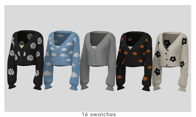 Галерея мода Кардиган V Neck Cardigan #1